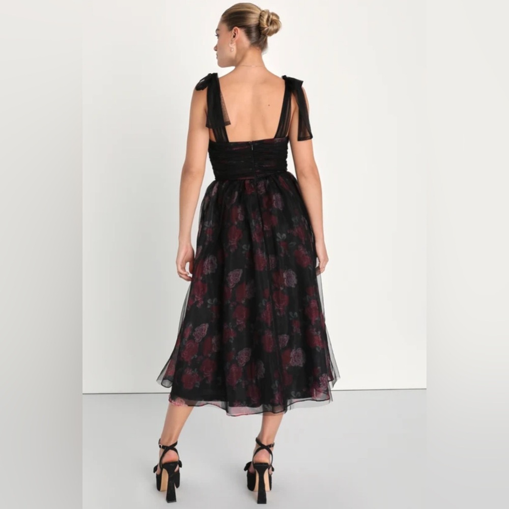 NWT Lulus Floral Dress - Picture 2 of 4